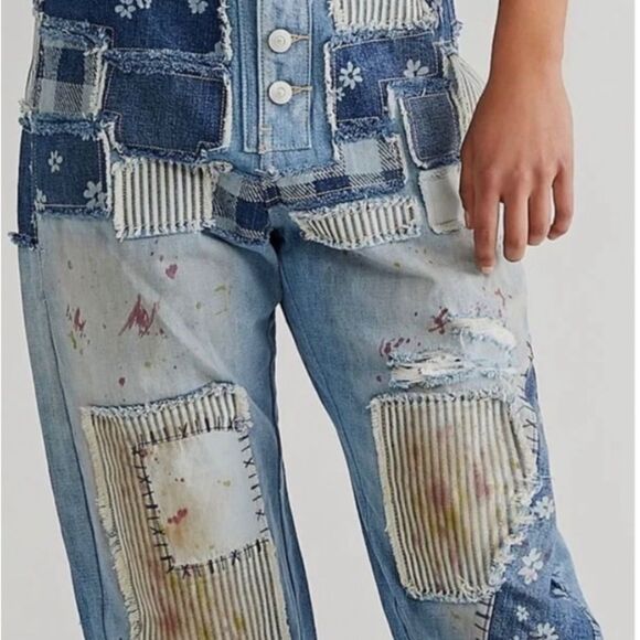 Free people × We The Free Azalea Daisy
Patchwork Blue Jeans
Size 28
New with tag - Picture 4 of 11
